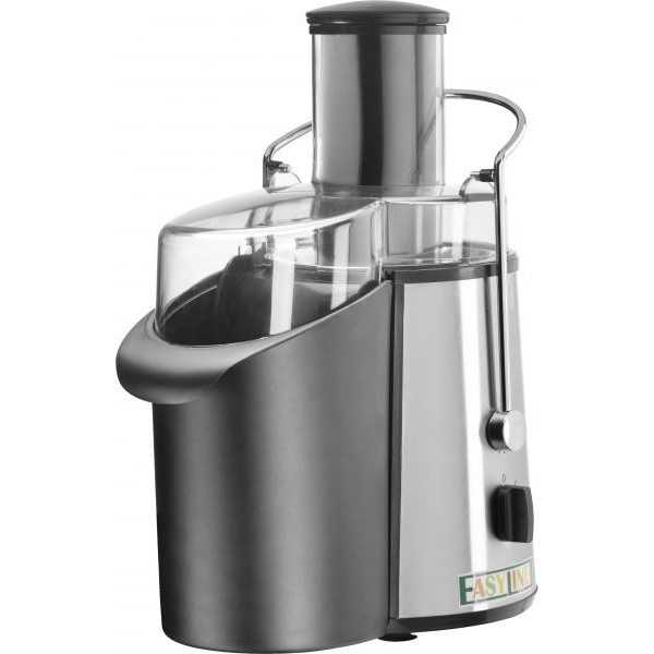 Extracteur de jus de fruits et légumes 850 W en acier inoxydable et ABS