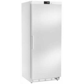 Armadio refrigerato statico digitale positivo 0 +8°C 580LT Acciaio Bianco