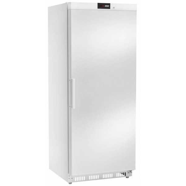 Armadio refrigerato statico digitale positivo 0 +8°C 580LT Acciaio Bianco