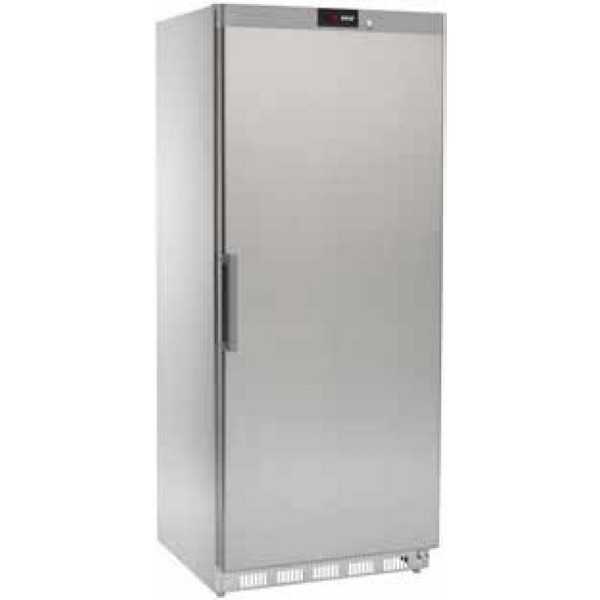 Armoire réfrigérée statique numérique positive 0 +8°C 580LT Acier inoxydable