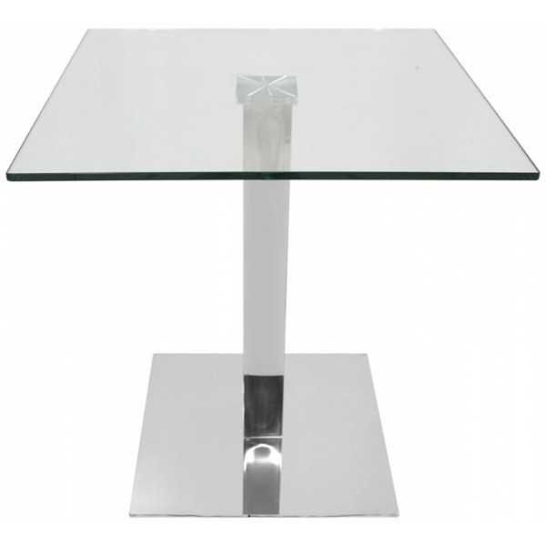TABLE Base en acier chromé TABLE Base en acier chromé