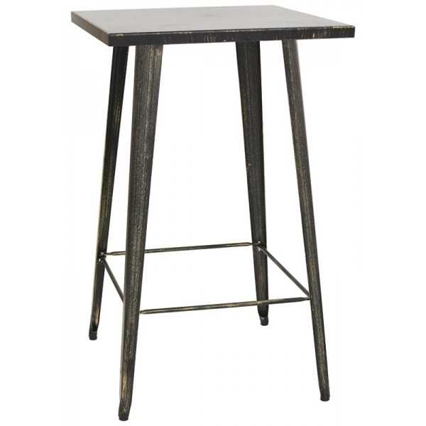 TABLE Structure en métal peint effet vieilli. Modèle 1268 TABLE Structure en métal peint effet vieilli. Modèle 1268