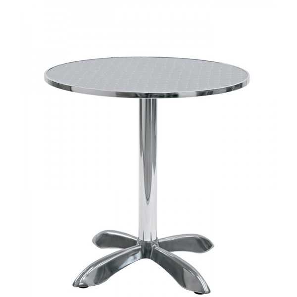Table ronde en acier inoxydable Mod. 092 Table ronde en acier inoxydable Mod. 092