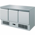 SALADETTE A 3 PORTE IN ACCIAIO INOX