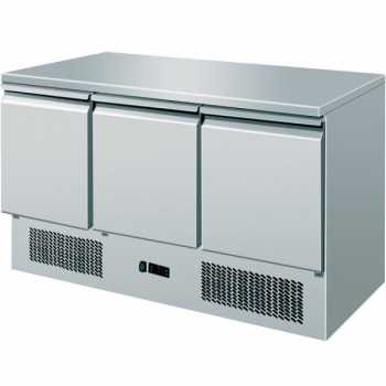 SALADETTE A 3 PORTE IN ACCIAIO INOX