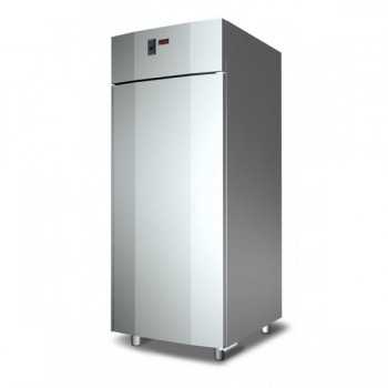 ARMADIO REFRIGERATO MONOBLOCCO IN ACCIAIO INOX PER TEGLIE 60x80 cm - 900 L - Temperatura -18/-22 °C