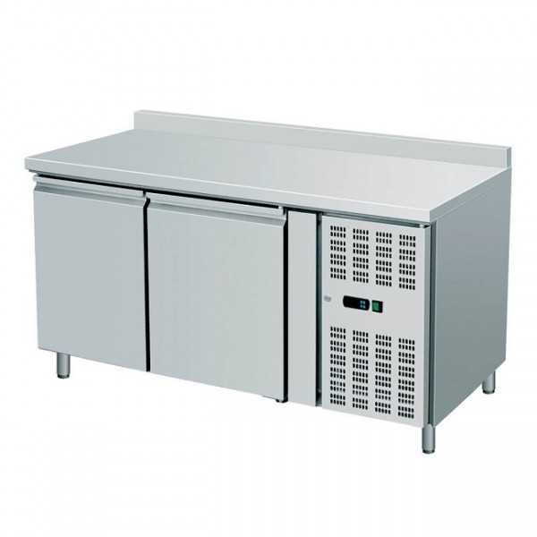 TABLE RÉFRIGÉRÉE 2 PORTES AVEC ÉTAGE, PROFONDEUR 60 cm TABLE RÉFRIGÉRÉE 2 PORTES AVEC ÉTAGE, PROFONDEUR 60 cm