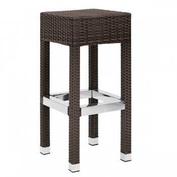 Sgabello in alluminio