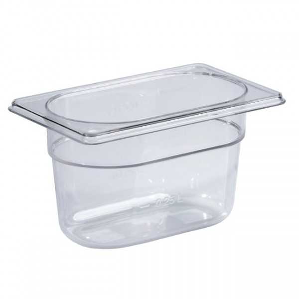 RÉCIPIENT EN POLYCARBONATE GN 1/9 - 17