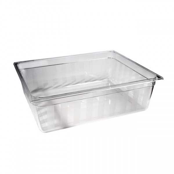 Bac en polycarbonate GN 2/1 - 65 x 53 x H.20 cm Bac en polycarbonate GN 2/1 - 65 x 53 x H.20 cm