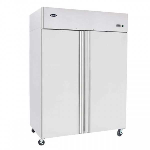 ARMADIO REFRIGERATO GREEN LINE A DUE PORTE 1240 L CON RUOTE - TEMPERATURA 0/+8 °C