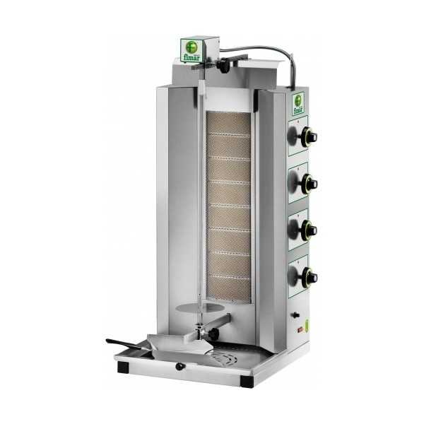 Gyros à gaz 8 brûleurs - Diamètre max. de la viande : 50 cm