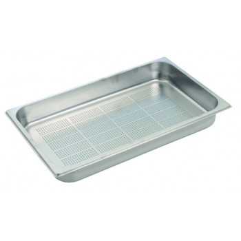 BACINELLA FORATA IN ACCIAIO INOX GN 1/1 - 53 x 32