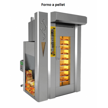 FORNO ROTATIVO PER TEGLIE 60 x 40 cm