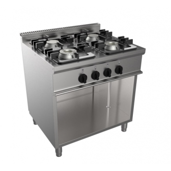 Cucina Gas 4 Fuochi su Vano Linea Easy