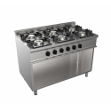 Cucina a Gas 6 Fuochi su Vano Linea Easy