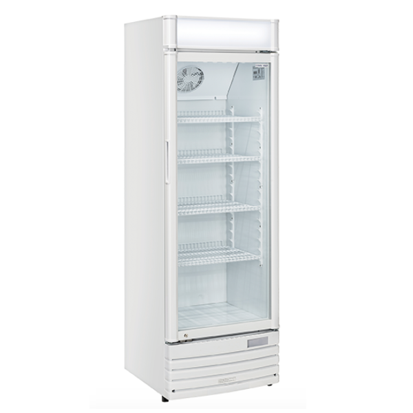 FRIGO VETRINA BIBITE 350 LT CON OPALINA PUBBLICITARIA 350 LT - 60 x 57 x  183,5 CM