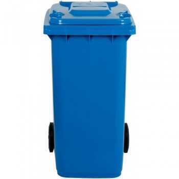 Poubelle de tri sélectif en polyéthylène 100 litres - L.54 x P.49 x H.85 cm
