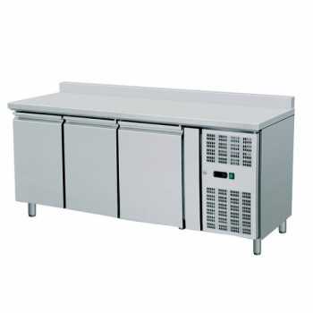 Tavolo congelatore 3 porte con alzatina - L.179