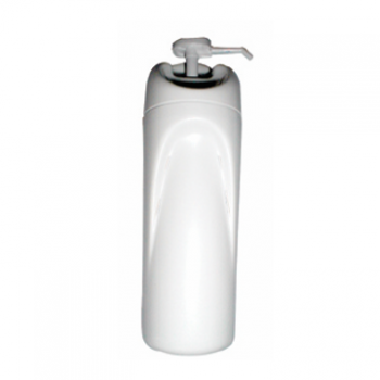 Dosatore di sapone e gel igienizzante in ABS bianco 0.75 litri