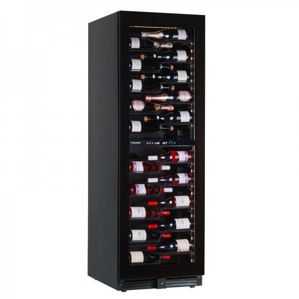 CANTINETTA VINI A DOPPIA TEMPERATURA 120 BOTTIGLIE - 59,5 x 69 x 180 H CM