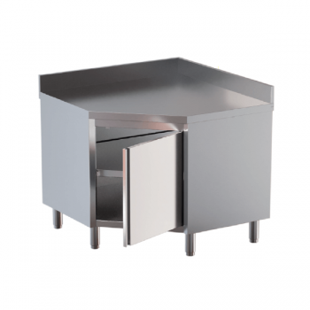 TABLE D'ANGLE EN ACIER...