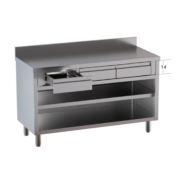 open-cupboard-table-with-in-line-drawers-and-splashback