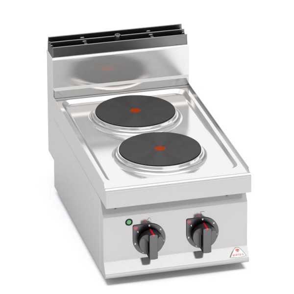 CUCINA ELETTRICA 2 PIASTRE TONDE TOP