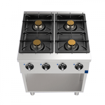 Cucina a gas 4 fuochi su...