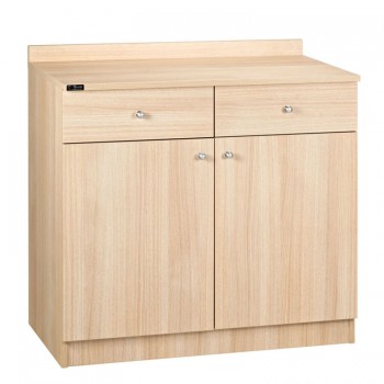 Cabinet with 2 doors and 2...