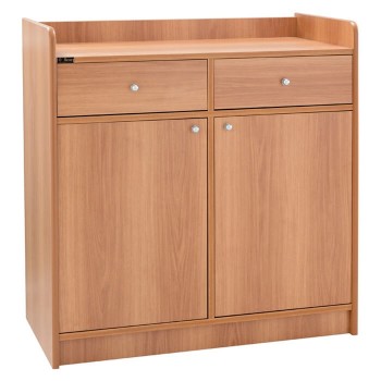 Cabinet with 2 doors and 2...