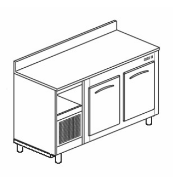 Refrigerated stainless...