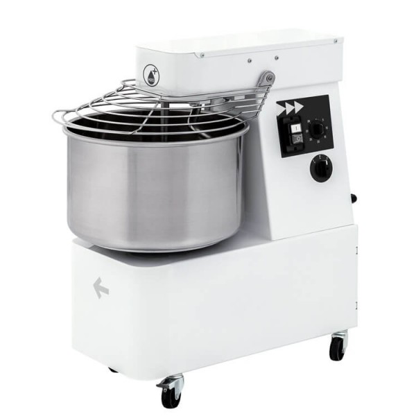 Impastatrice a spirale con velocità aumentata per impasti idratati fino 85% - 35 kg | 41 L