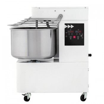 Ipastatrice a spirale digitale 41 L 35 kg con ruote e timer | IBD40