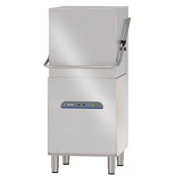 Lave-vaisselle électronique à capot GREEN Line, panier de 50 cm, hauteur utile de 41,5 cm, distributeurs de détergent et de prod