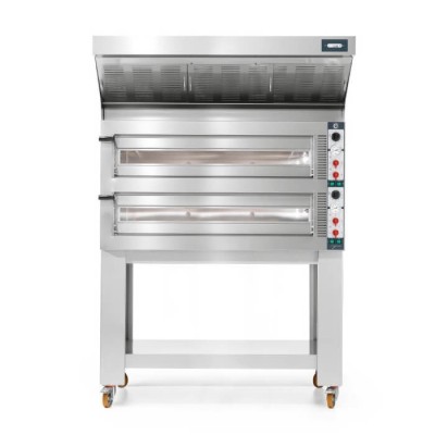 Forno pizza elettrico CUPPONE Tiepolo a due camere