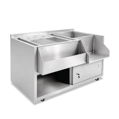 Banco cocktail station lunghezza 125 cm