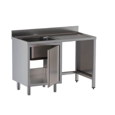 STAINLESS STEEL CABINET WASHROOM WITH 1 TANK REPAIR