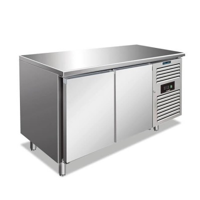 Tavolo refrigerato 2 porte classe energetica A -2°/+8° C X21A | 136 x 70 x 86 cm