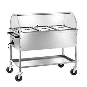 Carrelli refrigerati e riscaldati